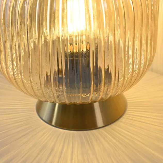 Schöner Wohnen-Kollektion Tischleuchte NAMI, amber, E27, LED geeignet