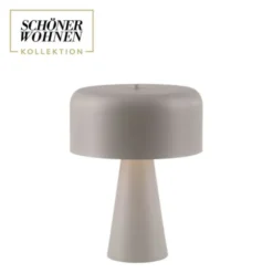 Schöner Wohnen-Kollektion Tischleuchte PENTO, sandfarben, 1,5 m Kabellänge