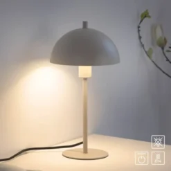 Schöner Wohnen-Kollektion Tischleuchte ALI, sandfarben, 1,5 m Kabellänge