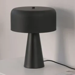 Schöner Wohnen-Kollektion Tischleuchte PENTO, schwarz, 1,5 m Kabel