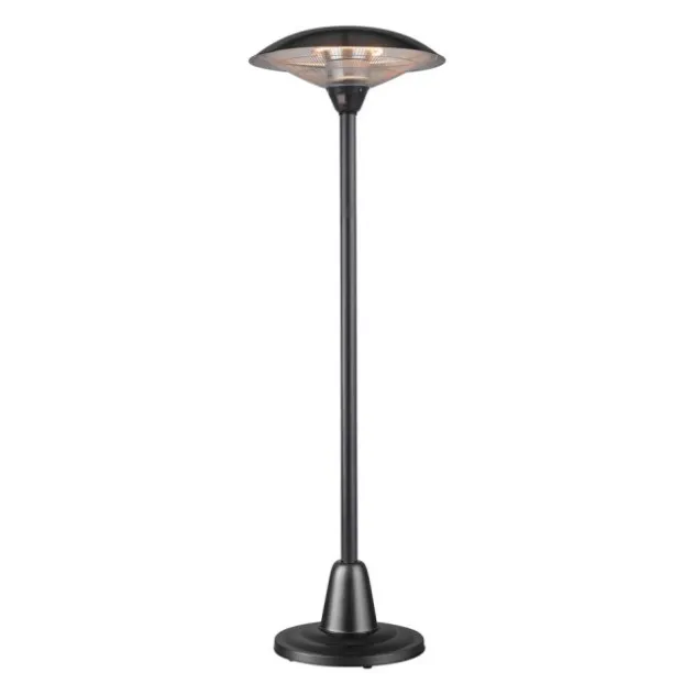 Standheizstrahler, schwarz, IP34, 1500 Watt, 3000 Watt