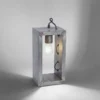 Tischleuchte, Industrial-Stil, Eisenoptik, E27 Fassung, Schnurschalter