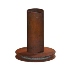 Tischleuchte, rostfarben, Industrial-Stil, E27 Leuchtmittel, Vintage